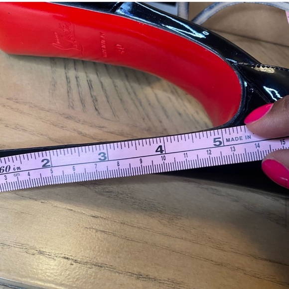 Christian Louboutin Platform Heels Size 40 - Picture 5 of 7